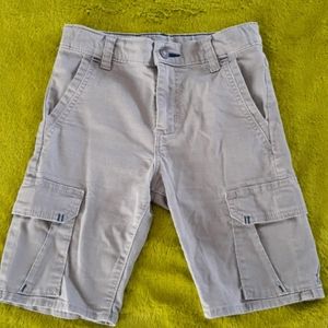 Wrangler Boys sz 7 Regular Gray Cargo Shorts
